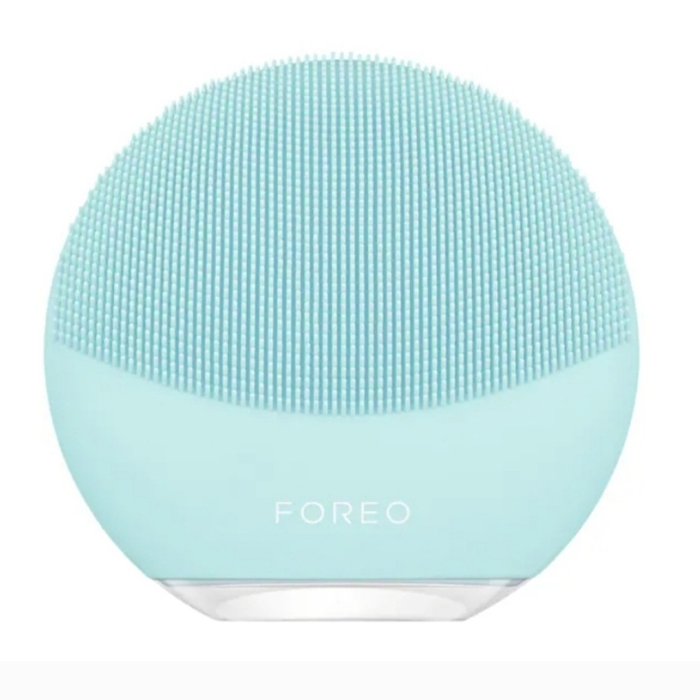 NEW Foreo Luna Mini 3 Mint Smart Silicone Facial Cleansing Skincare Massager